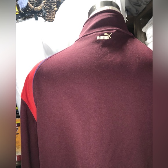 Puma Retro Zip up Track jacket colors berry XXL - Picture 11 of 16